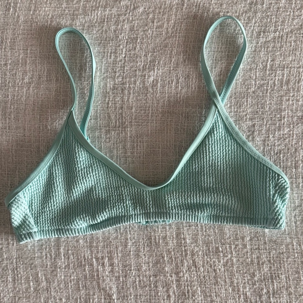 Teal Aerie Bikini Top